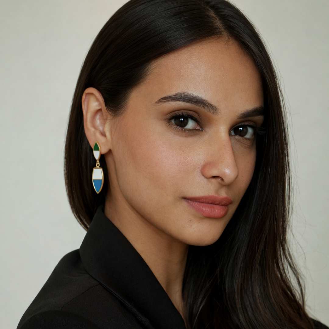 Aqua Studs from House of Pehr