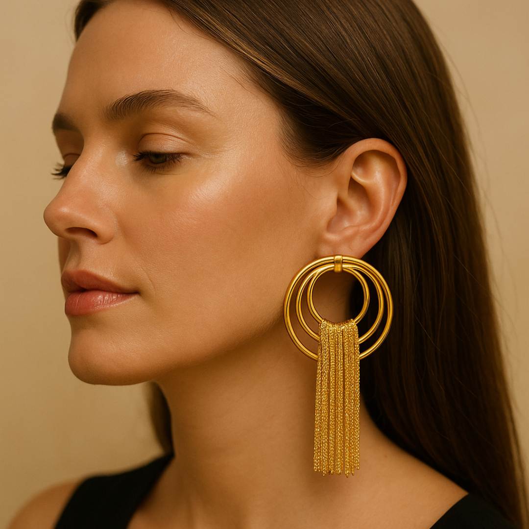 Spiral Chain Earrings - House of Pehr