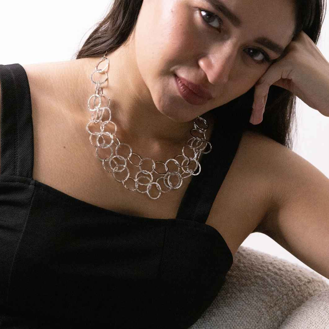 Cascade Necklace -Silver- House of Pehr
