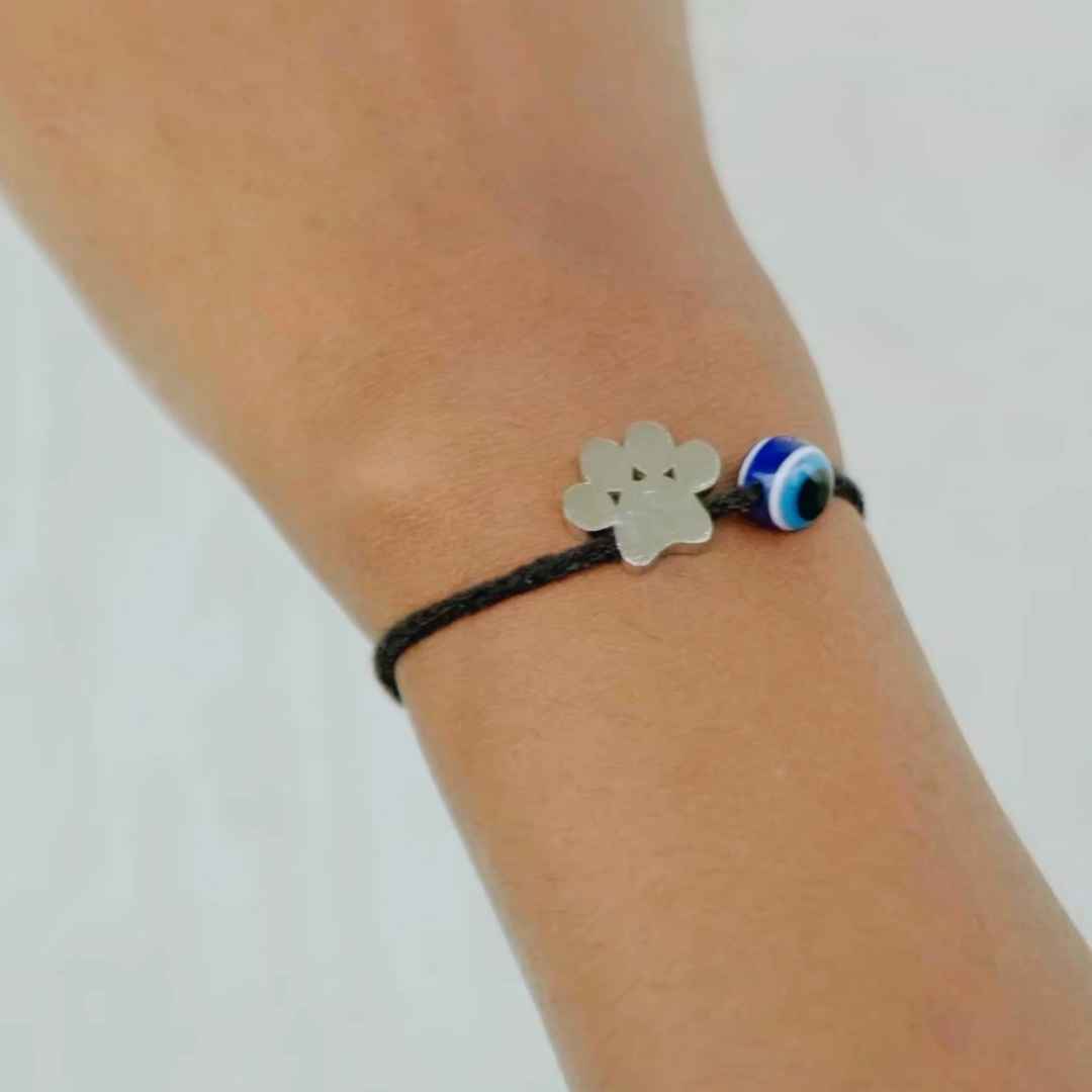 Evil Eye Thread Anklet Cum Bracelet I House of Pehr