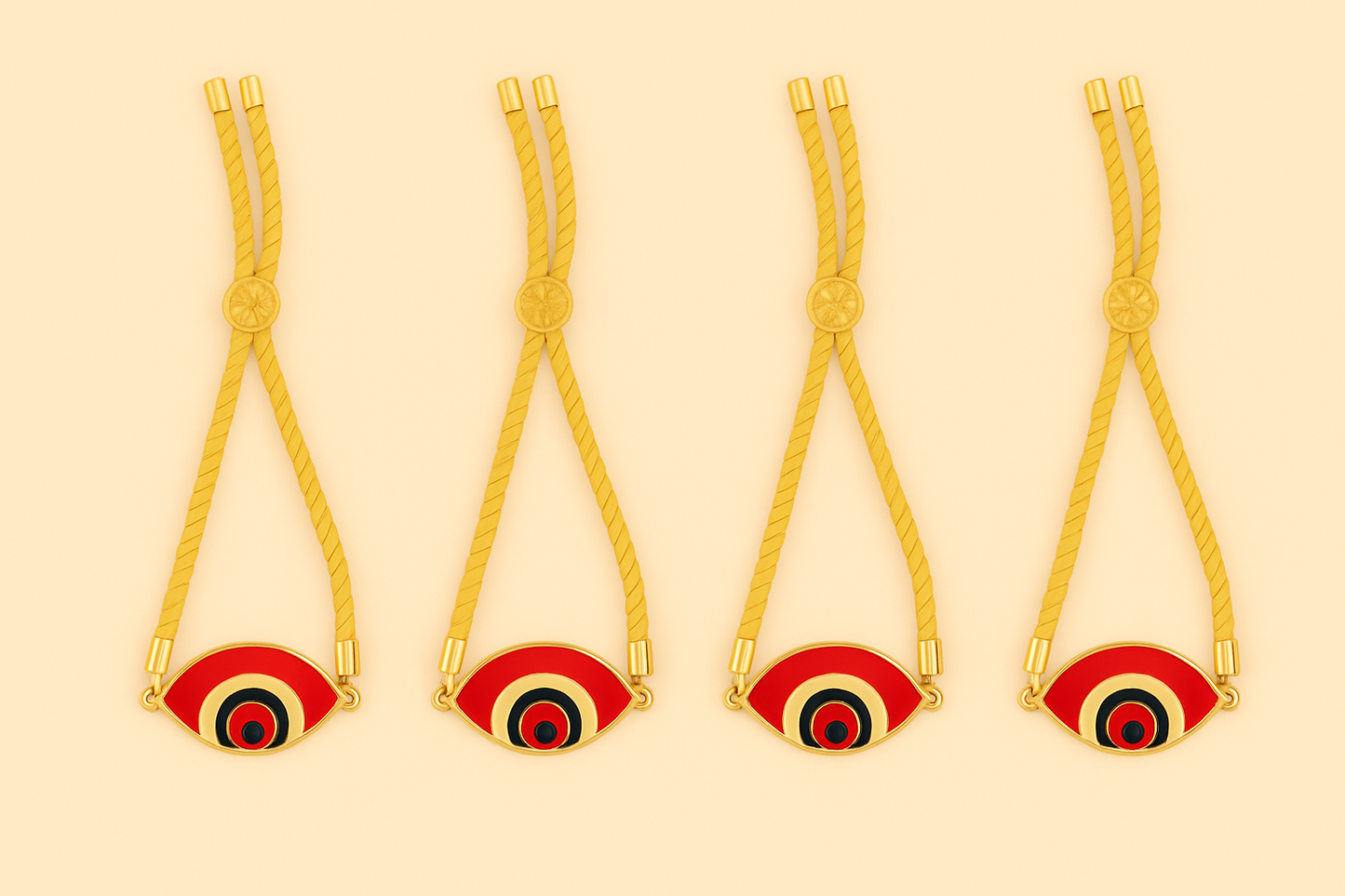Charm Rakhi Bracelet (Set of 4)