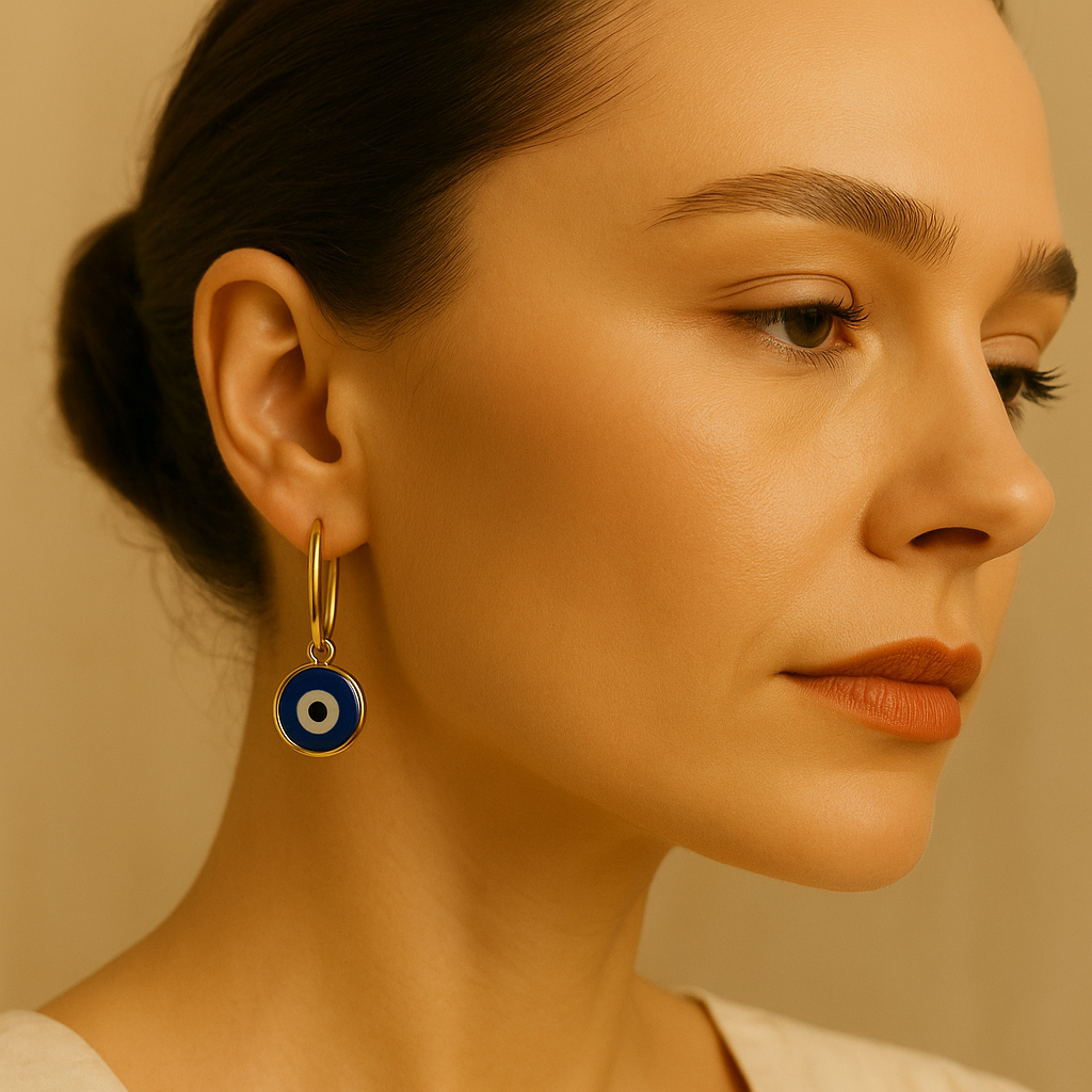 Evil eye earrings - House of Pehr