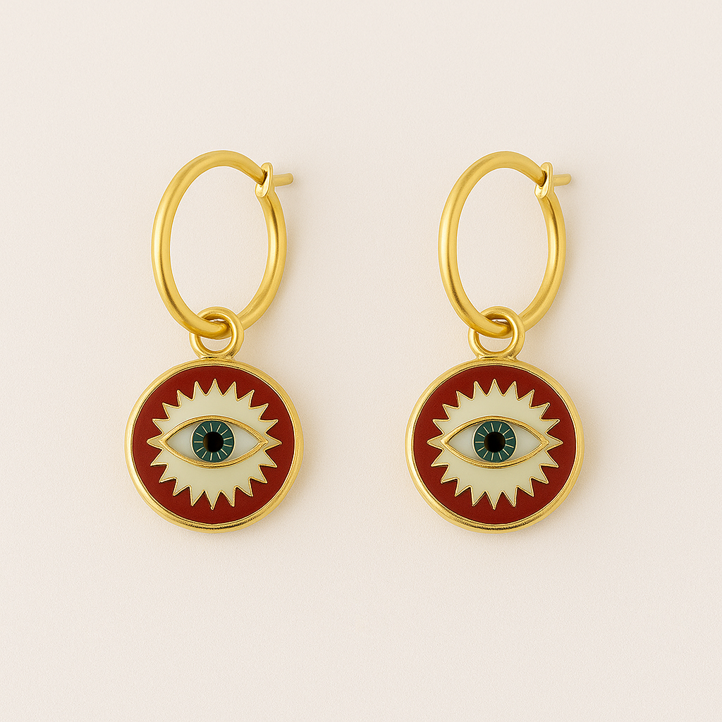 Evil eye earrings - House of Pehr