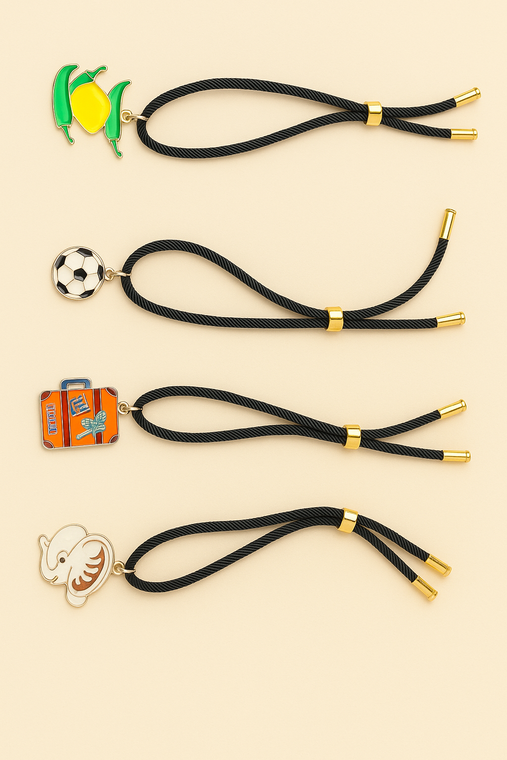 Charm Rakhi Bracelet (Set of 4)