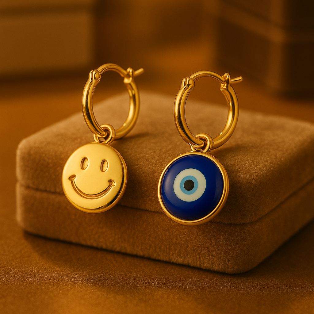 Evil eye earrings - House of Pehr