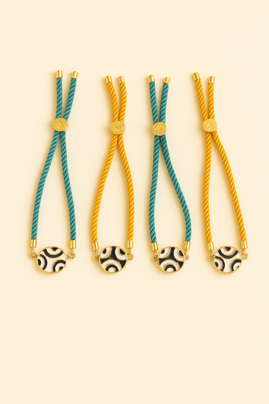 Charm Rakhi Bracelet (Set of 4)