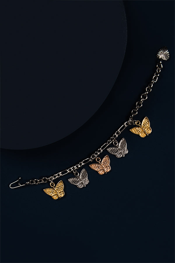 Silver Butterfly Charm Bracelet | Charm Bracelet | Pehr Silver