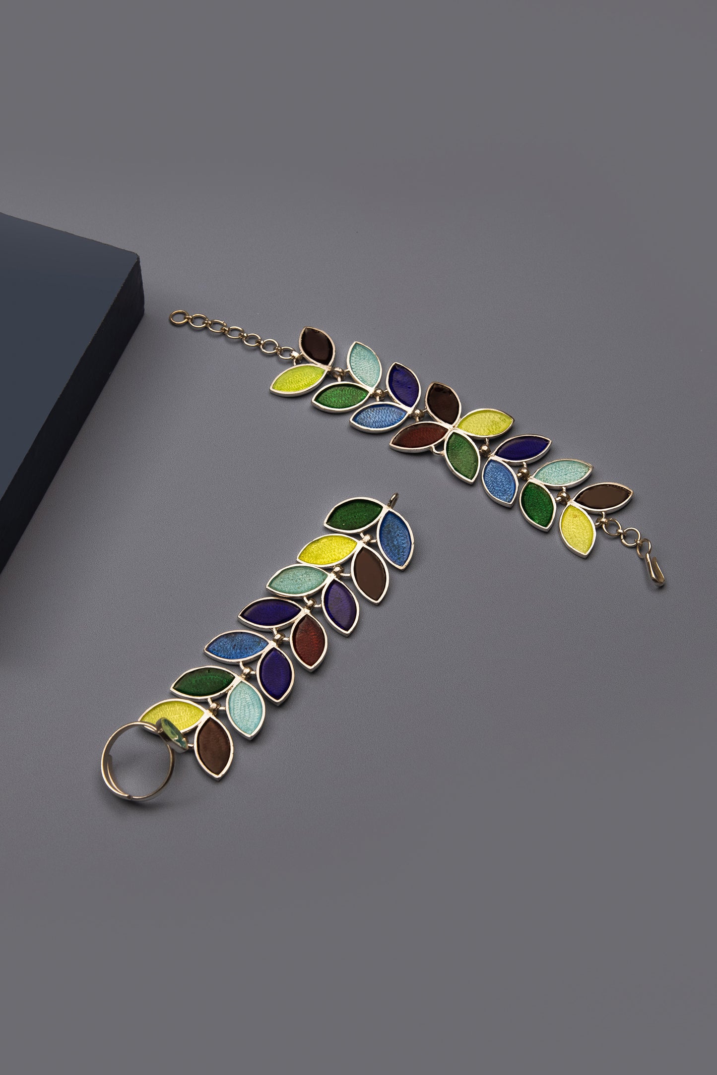 Pehr Fall Leaf Ring-Bracelet - Pehr Adorning Time