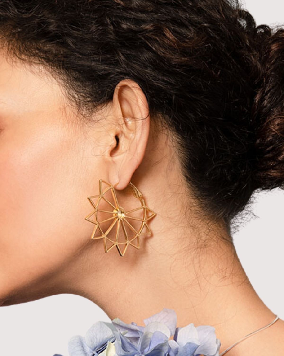 Pehr Star Gold Hoops - Pehr Adorning Time