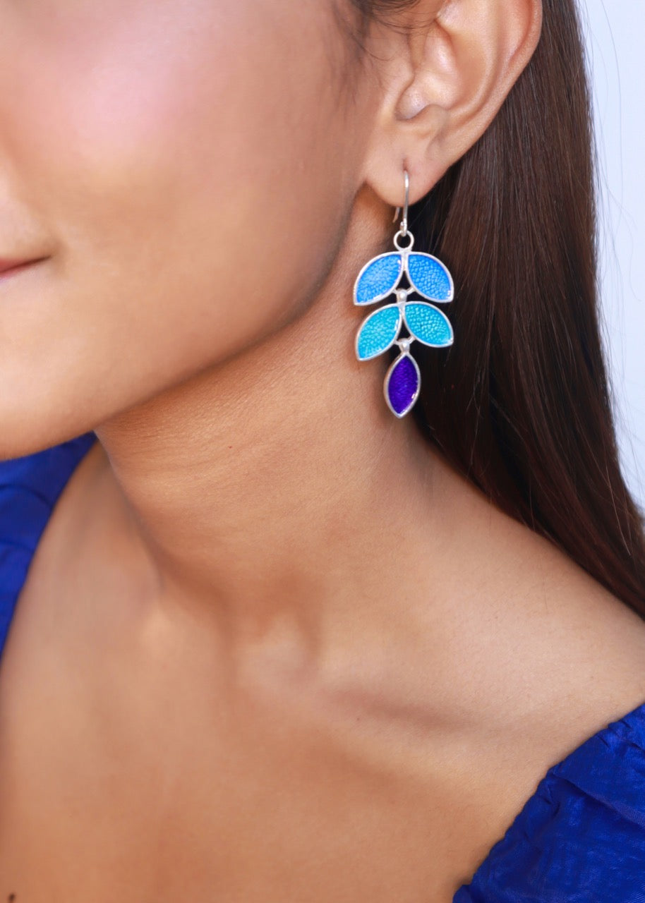 Pehr Aquamarquis Earring | Silver Mini Earrings | Pehr Silver