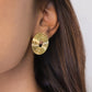 Gold Trilogy Oval Studs - Pehr Adorning Time