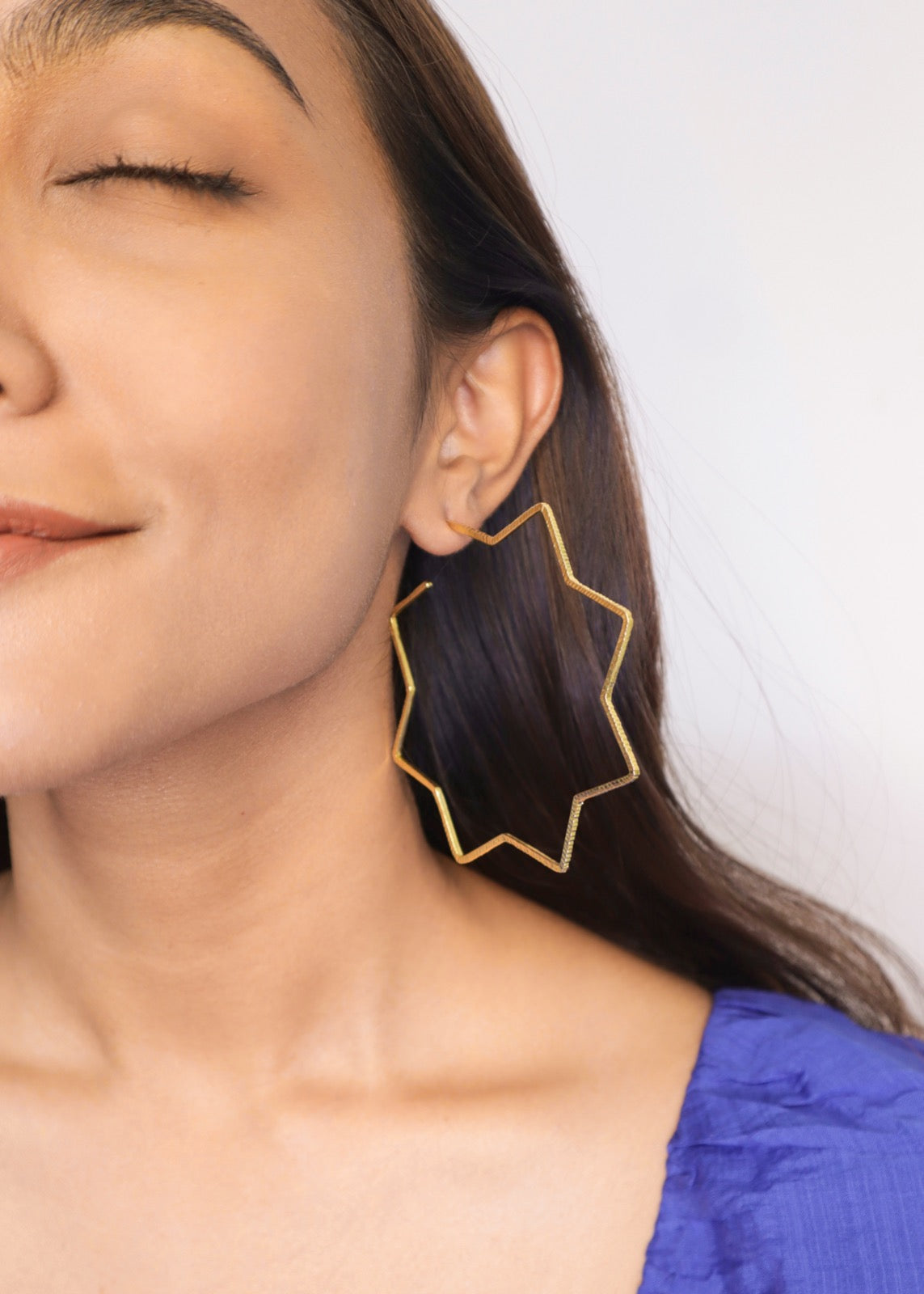 Pehr Asteroid Silver Hoops | Silver Hoops Earrings | Pehr Silver