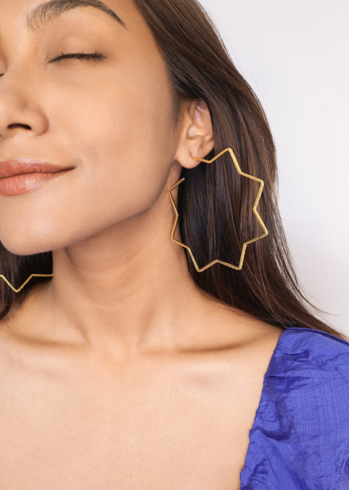 Pehr Asteroid Silver Hoops | Silver Hoops Earrings | Pehr Silver