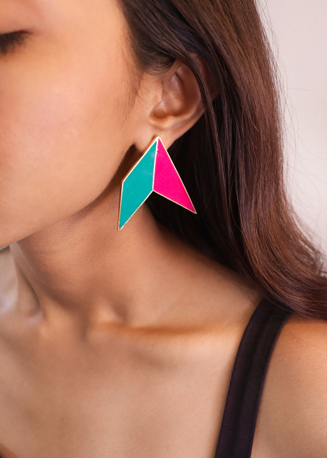 Pehr Origami Bird Enamelled Earring - House of Pehr