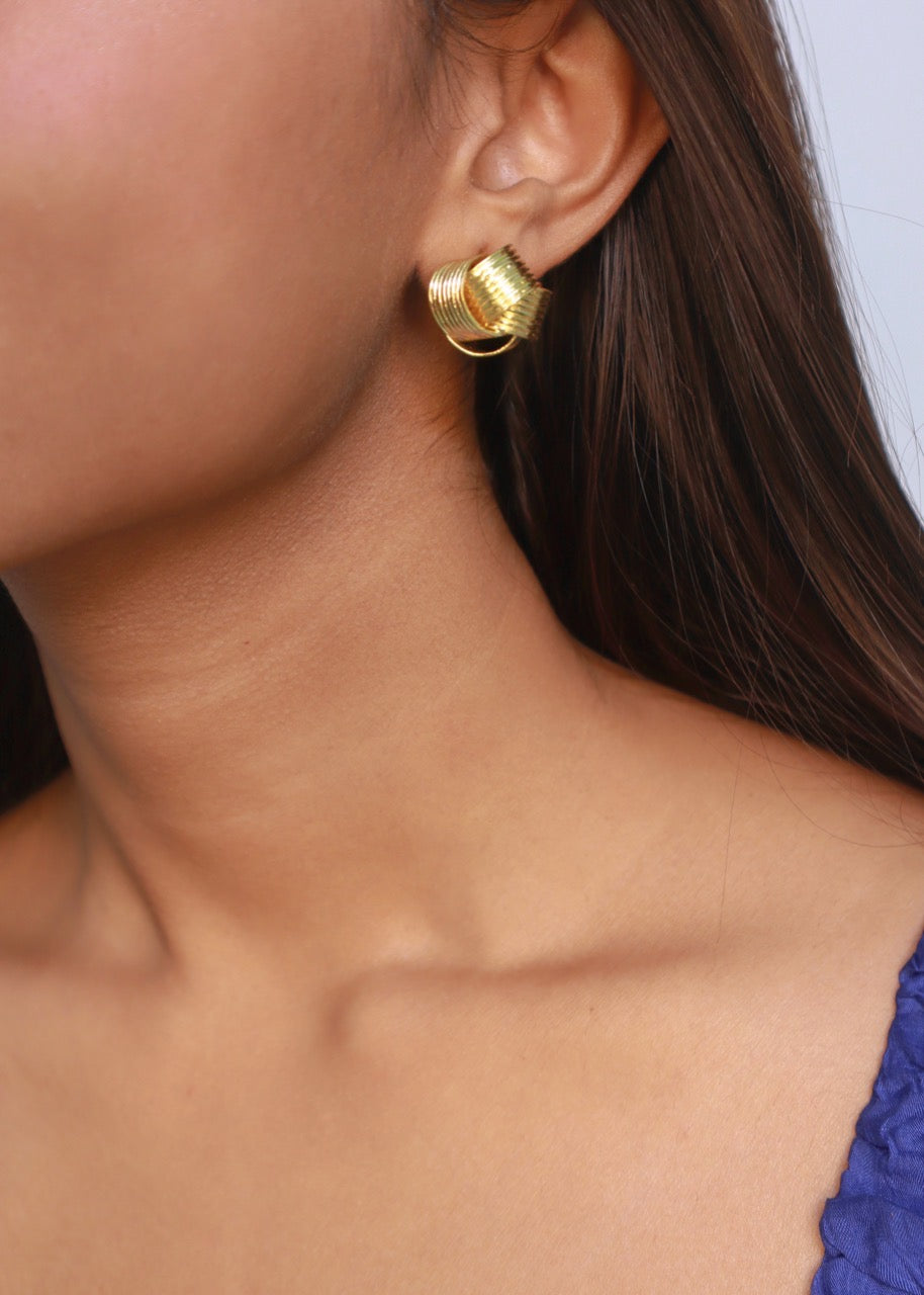 Intertwine Studs Gold House of Pehr