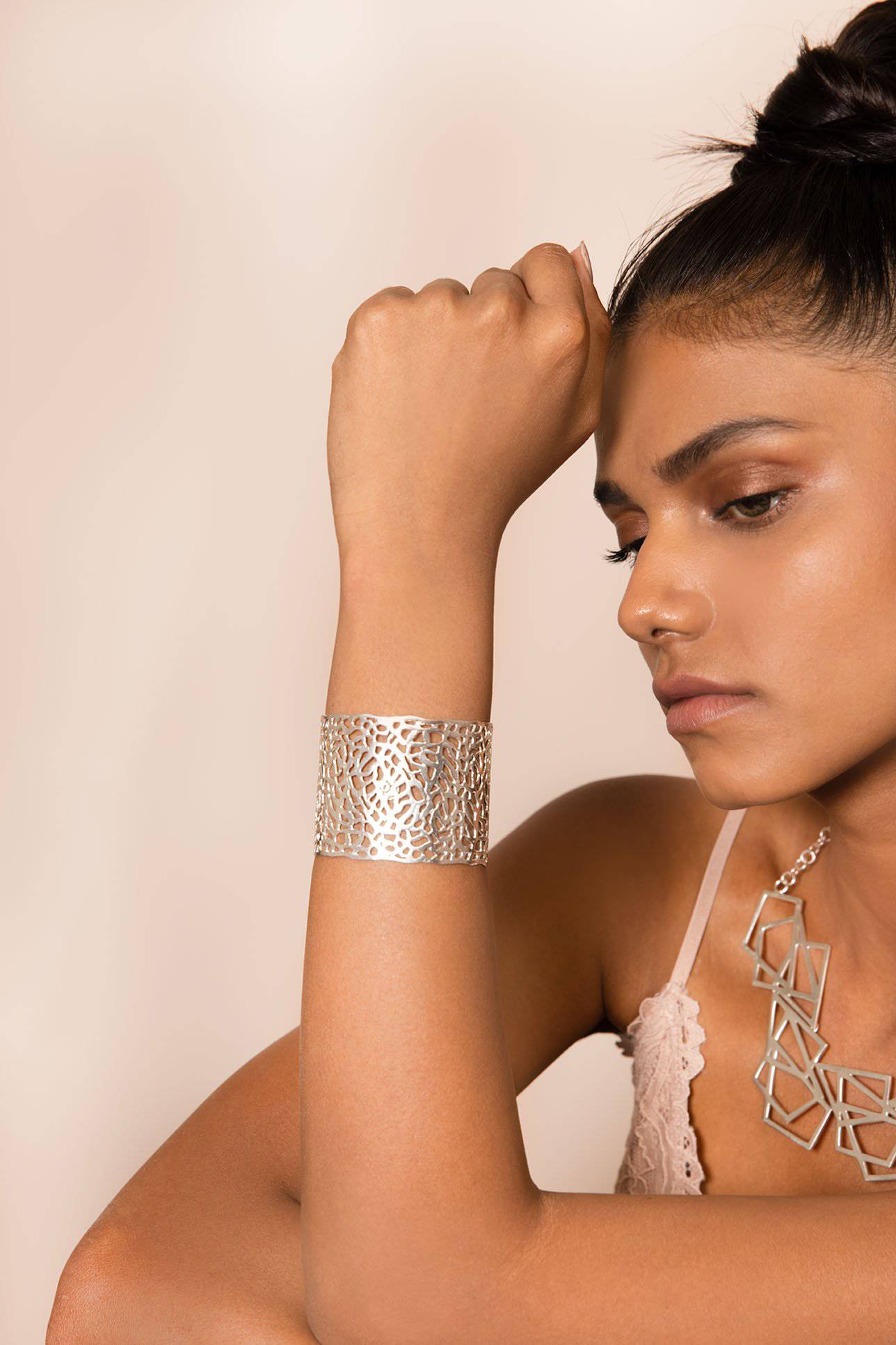 Pehr Mesh Open Cuff - Pehr Adorning Time