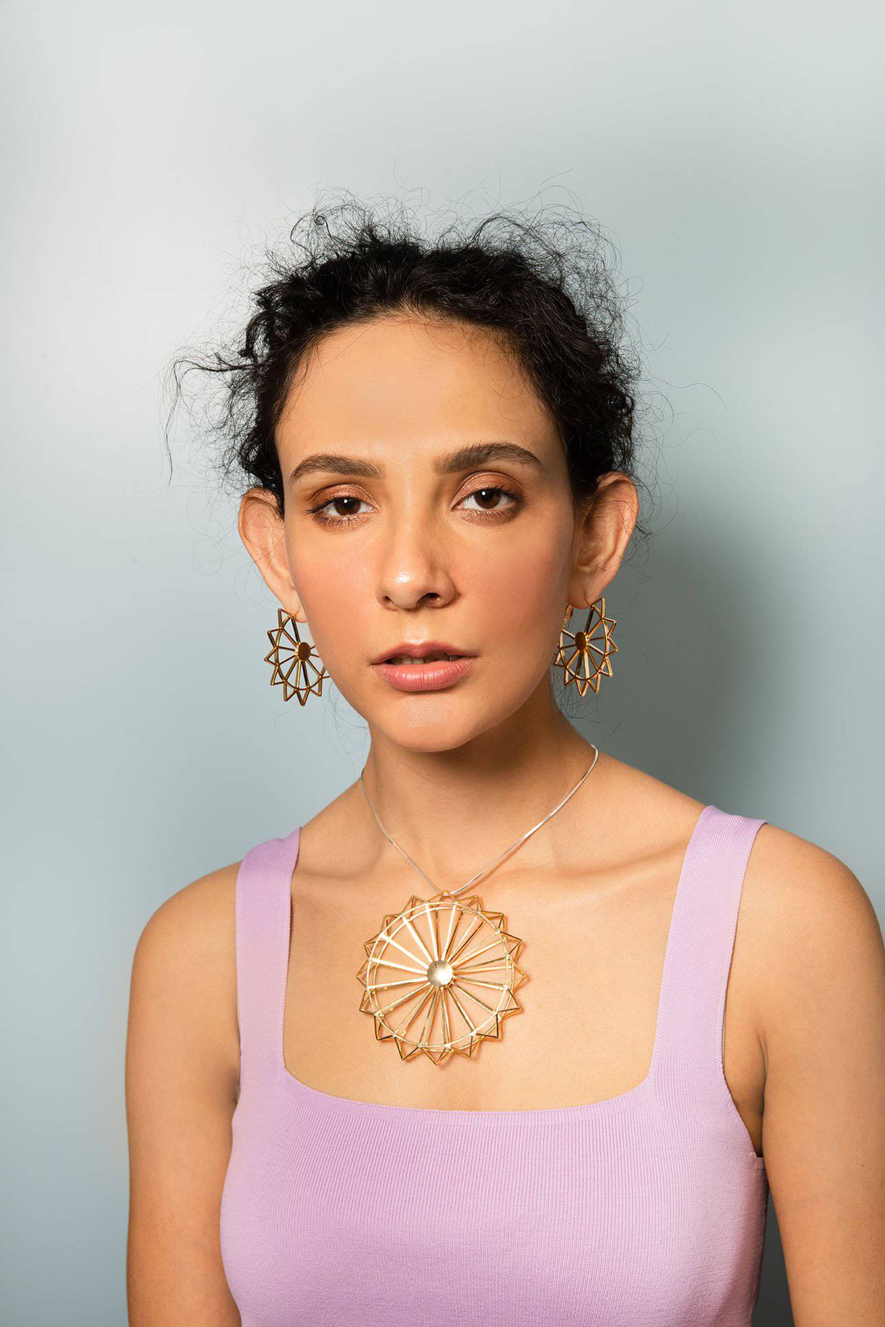 Pehr Star Gold Hoops - Pehr Adorning Time