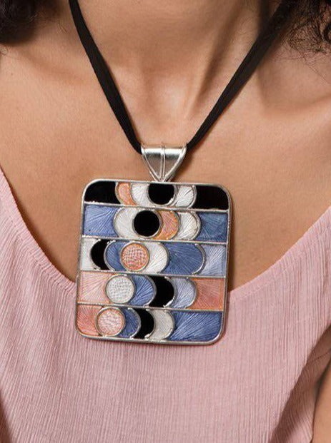 Pehr Square Fish Pendant - Pehr Adorning Time