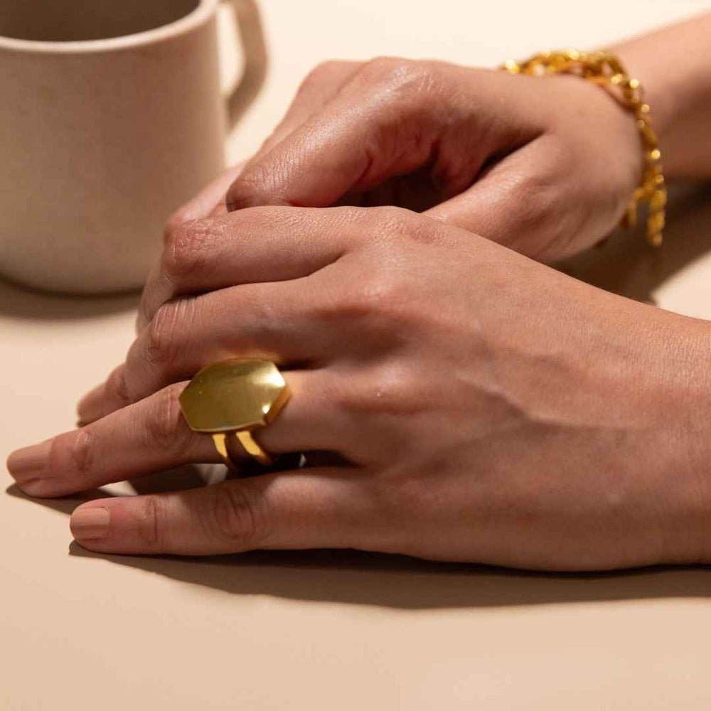 Hexagon Ring - House of Pehr - Image 4