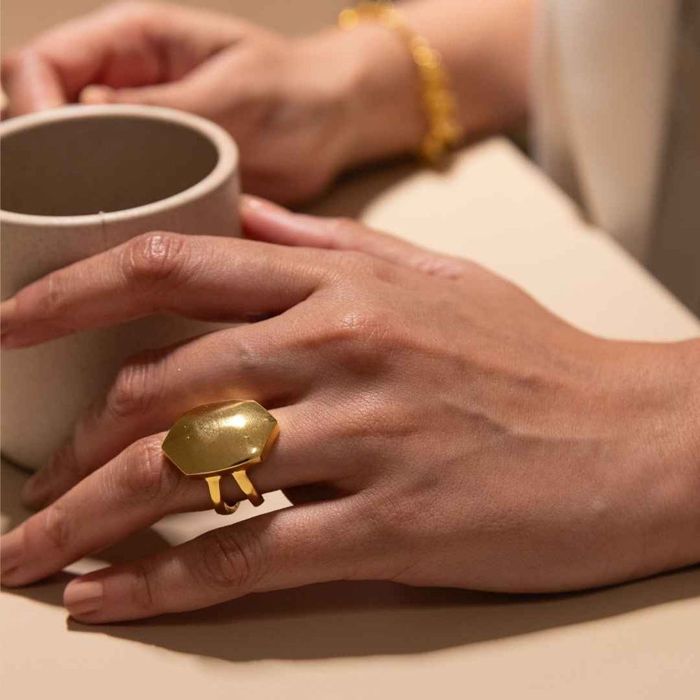 Hexagon Ring - House of Pehr - Image 5