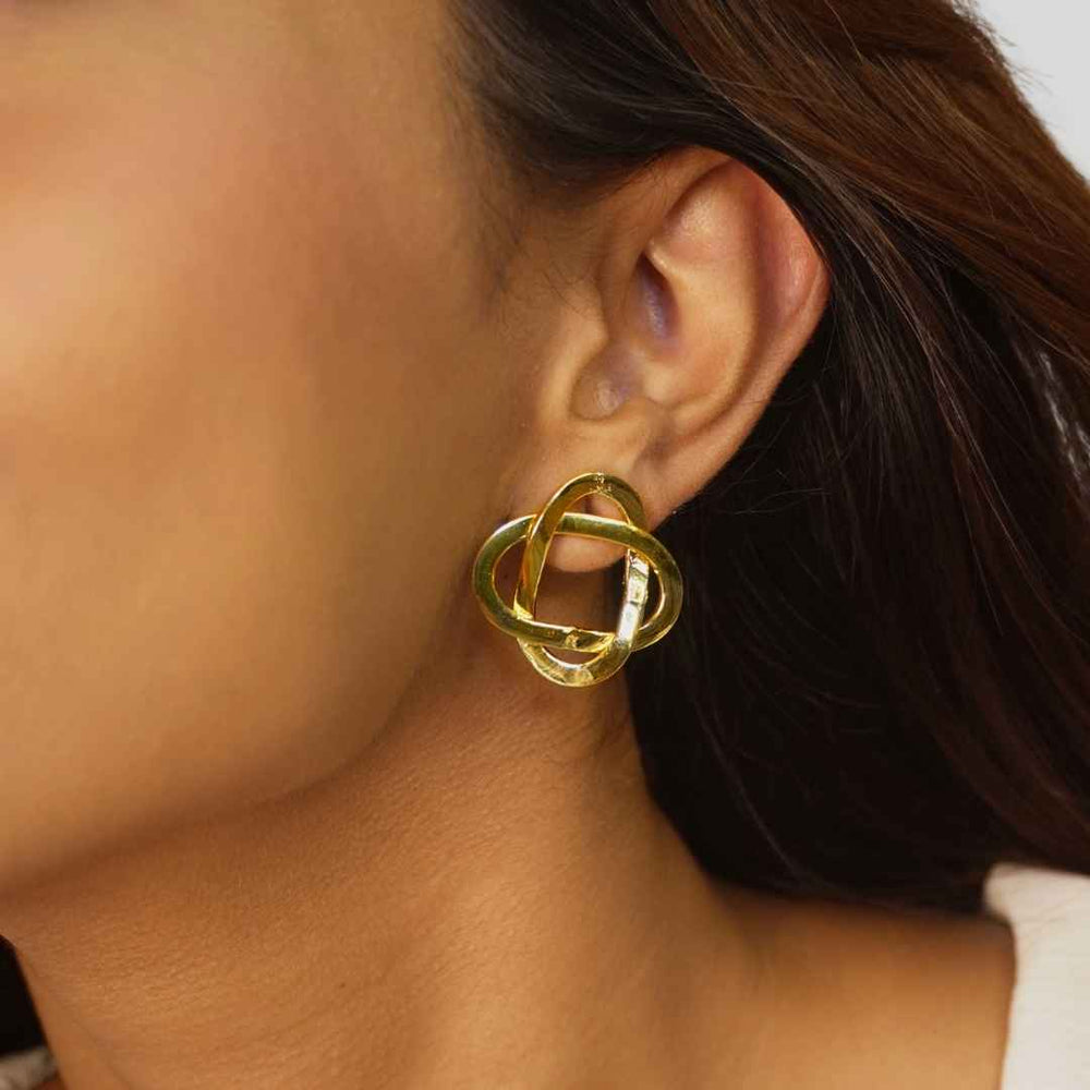 Knotted Studs Golden - House of Pehr - Image 8