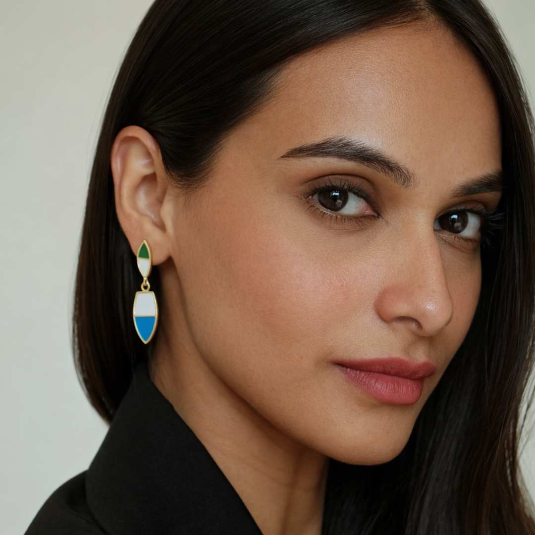 Aqua Studs from House of Pehr