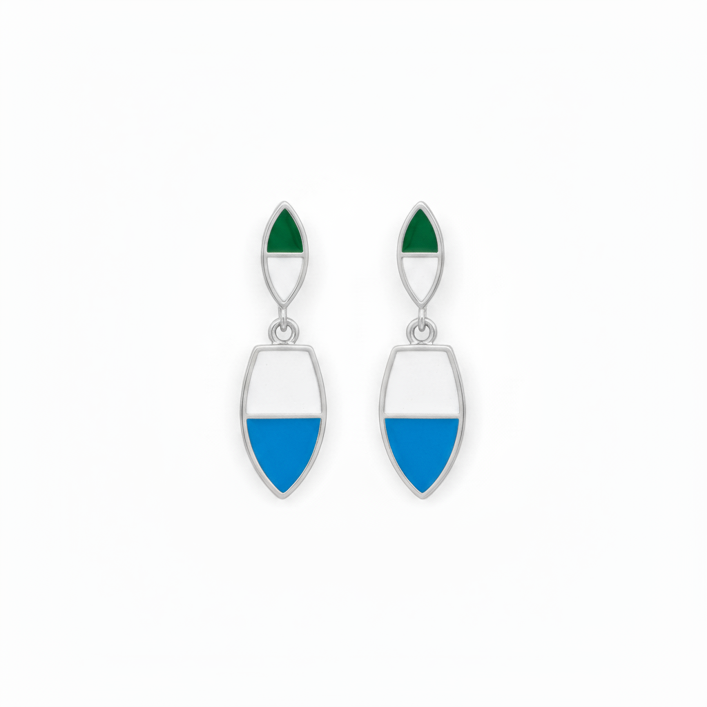 Aqua Studs - House of Pehr