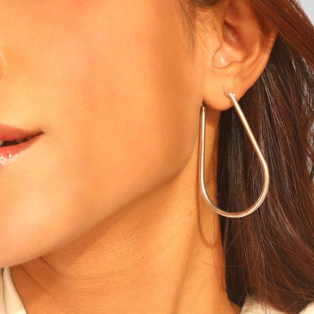 Raindrop Earrings Silver | House of Pehr - Image 5