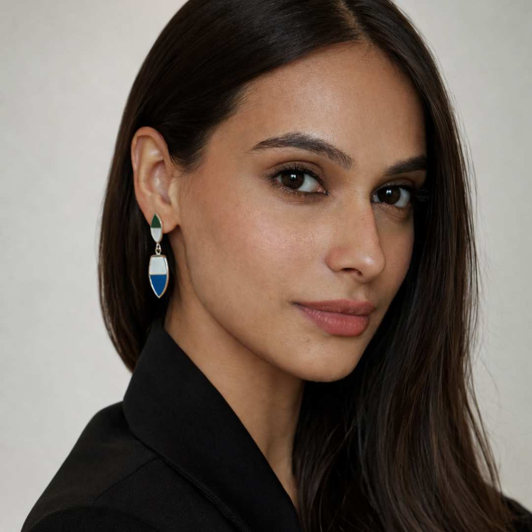 Aqua Studs from House of Pehr