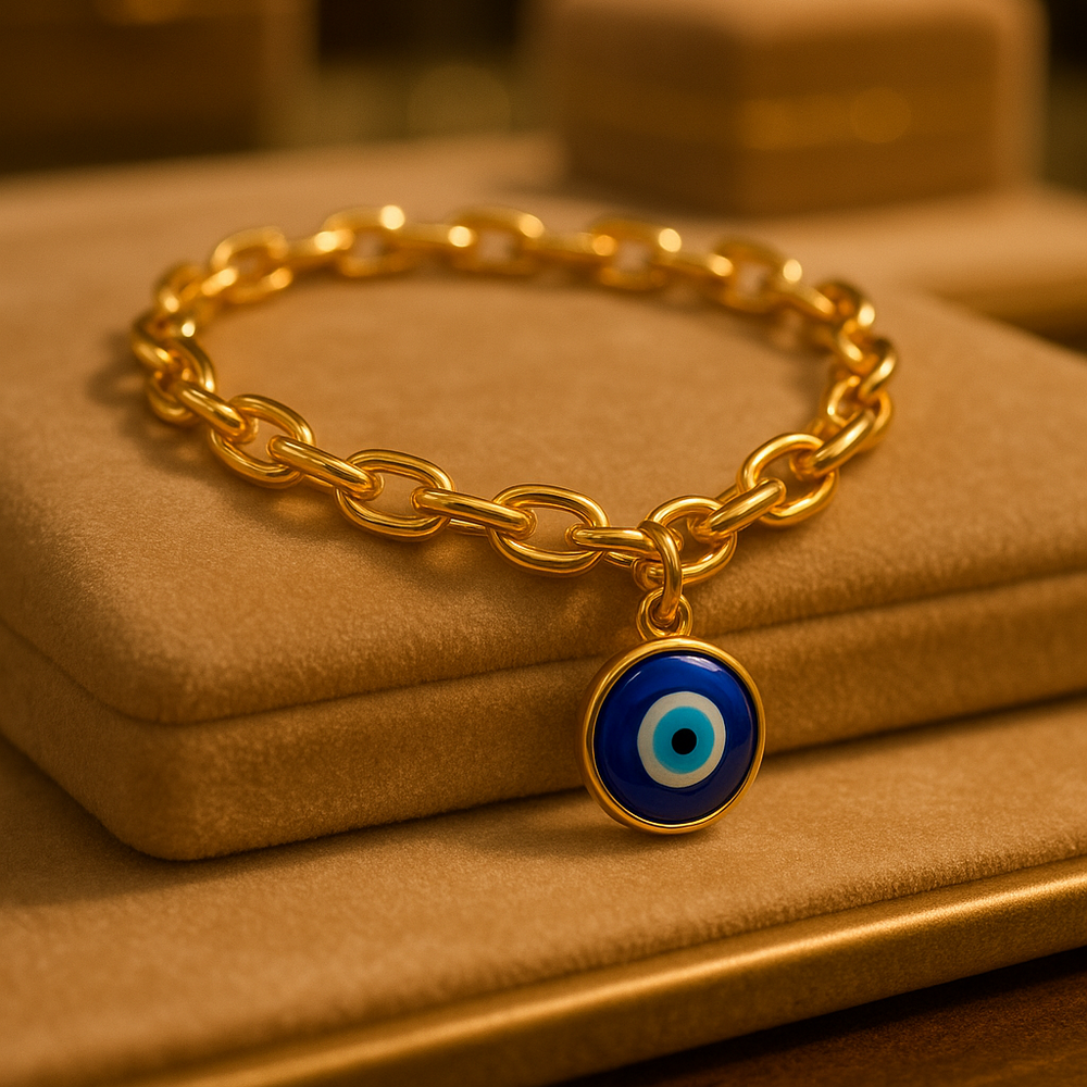 Evil Eye Charm Bracelet - House of Pehr - Image 2