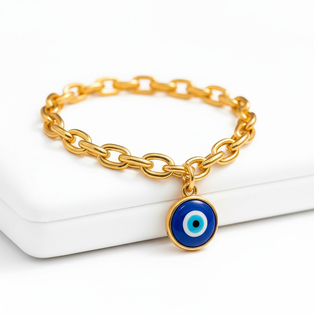 Evil Eye Charm Bracelet - Image 5
