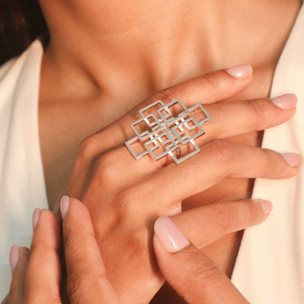 Maya Ring  Silver - House of Pehr - Image 5