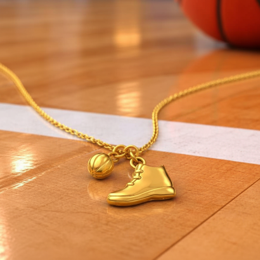 Basketball Necklace - House of Pehr  - Image 4