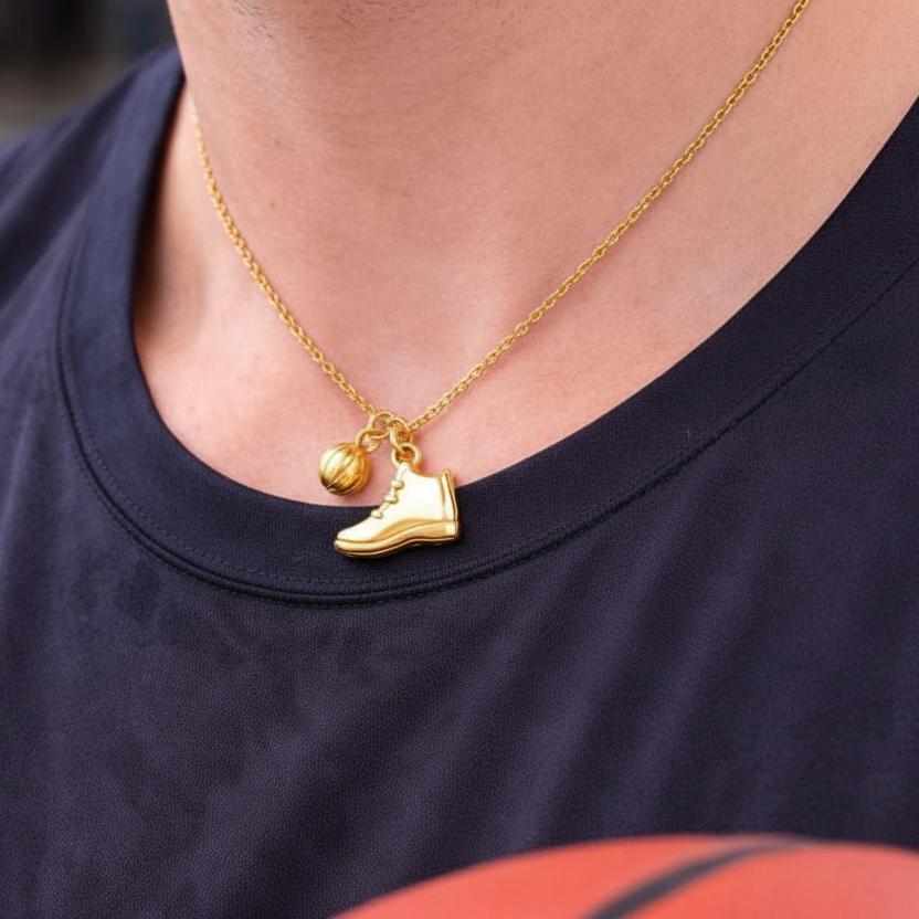Basketball Necklace - House of Pehr  - Image 2