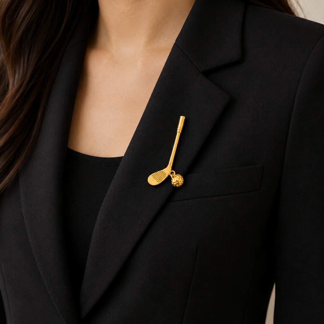 Golf Brooch - House of Pehr