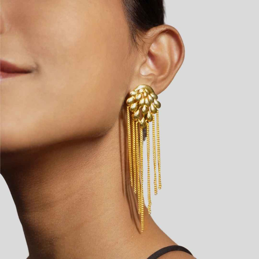 Grapevine Earrings - House of Pehr - Image 3