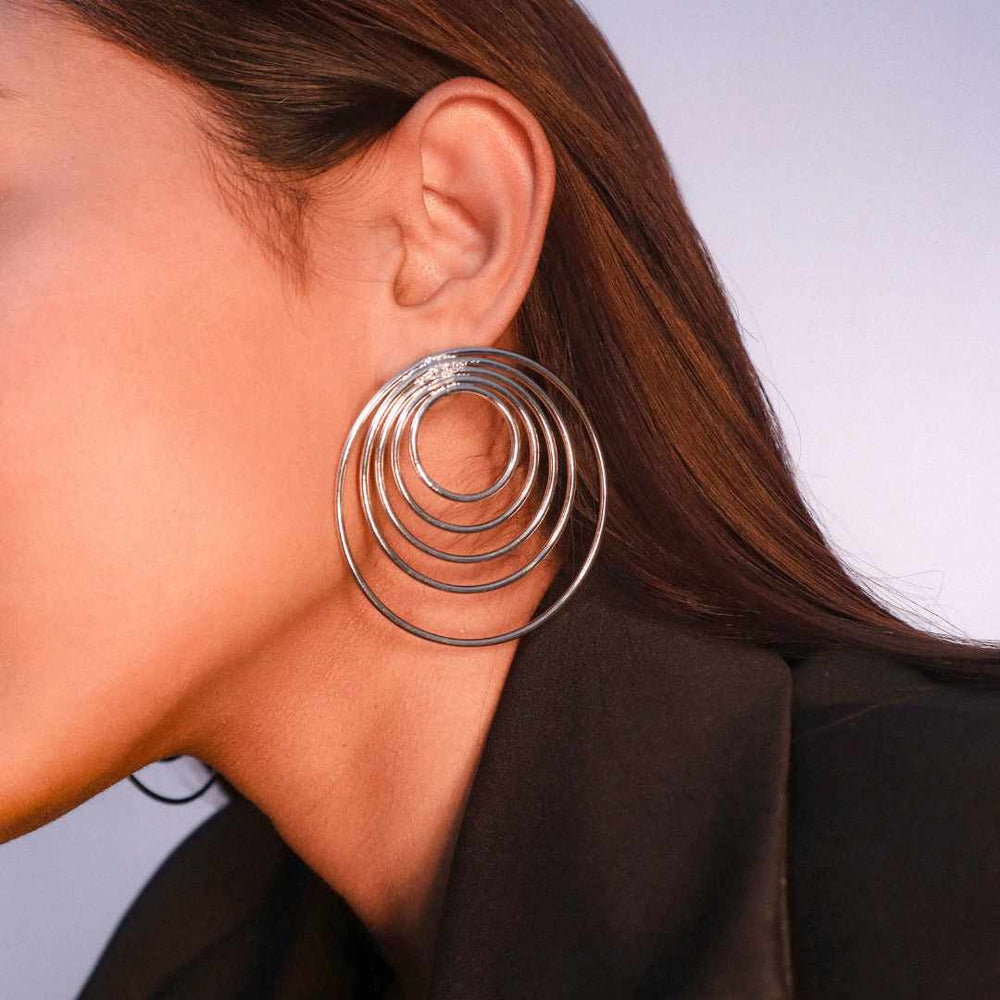 Circle of Life Studs Silver - House of Pehr - Image 8