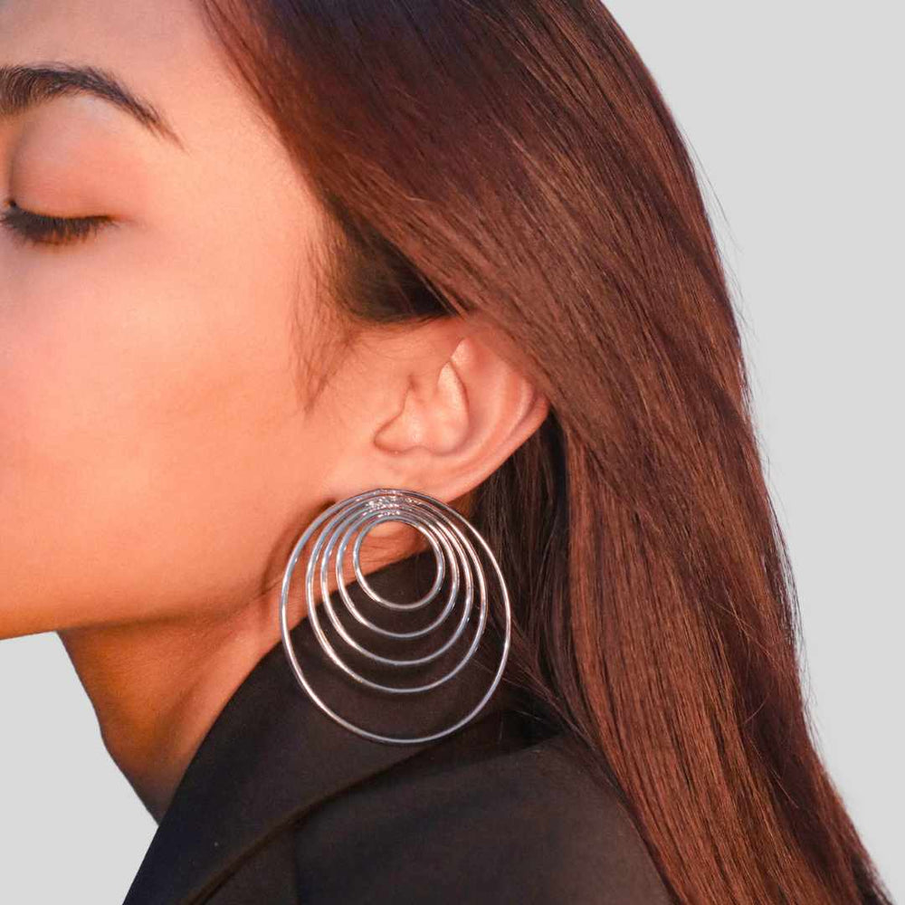 Circle of Life Studs Silver - House of Pehr - Image 11