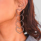 Heart Drop Earrings Silver - House of Pehr