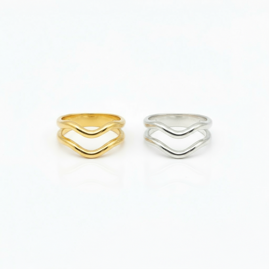 Ripple Ring Double