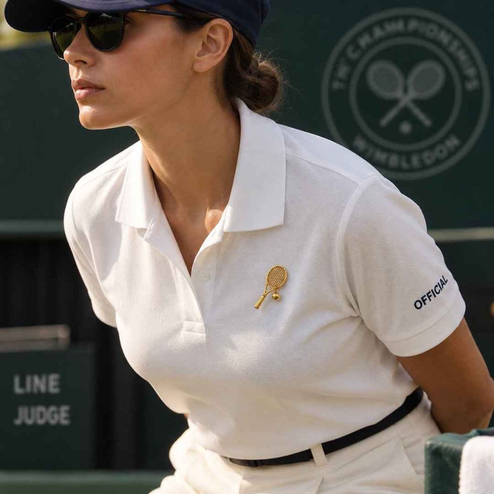 Tennis Brooch - House of Pehr - Image 2