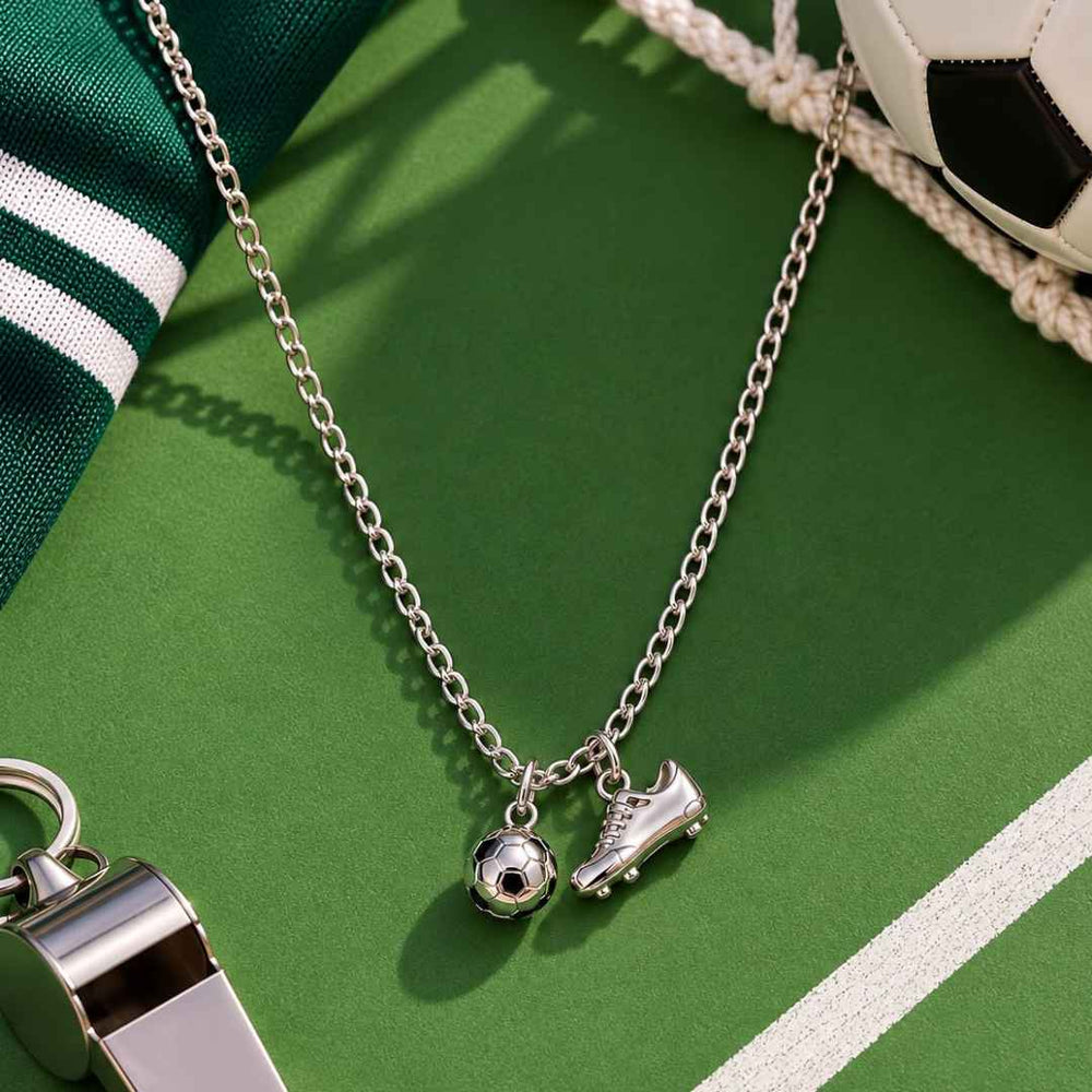 Football Necklace - House of Pehr - Image 5