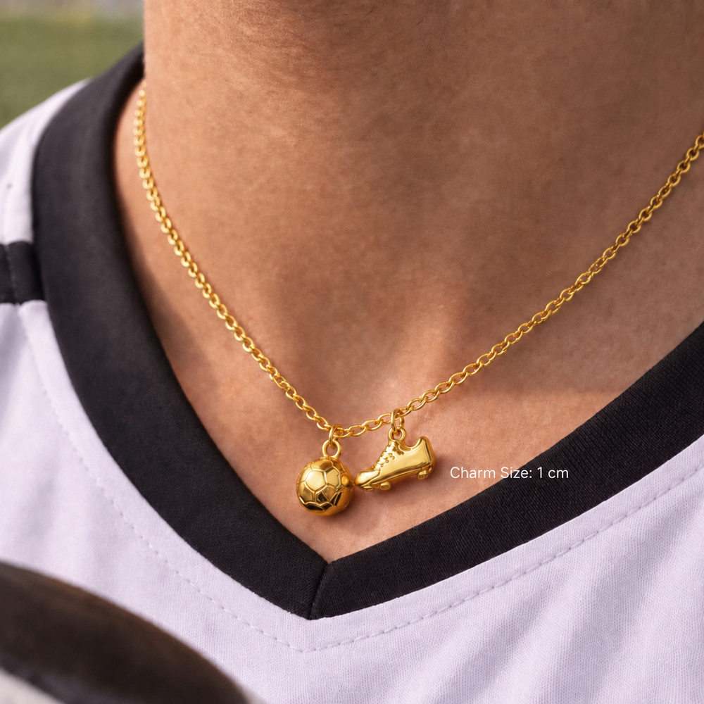 Football Necklace - House of Pehr - Image 2