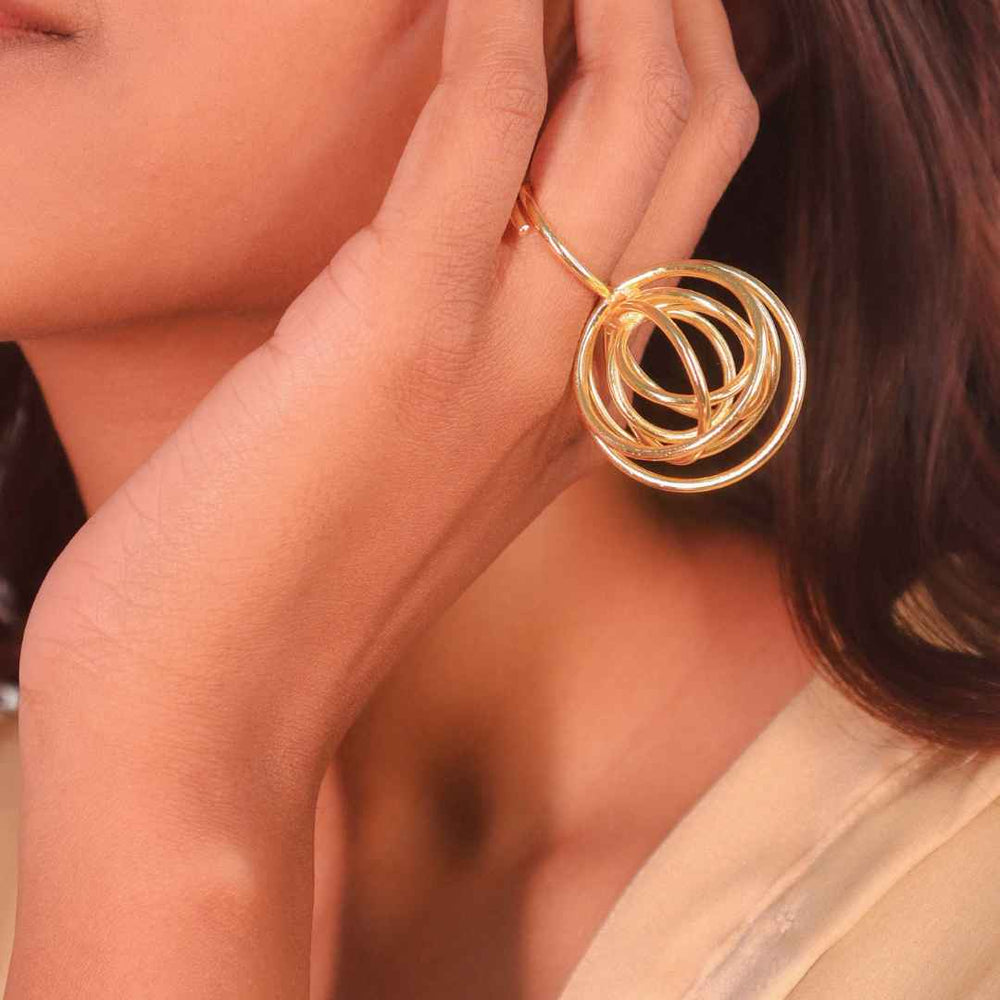 Swirl Ring Gold - House of Pehr - Image 7