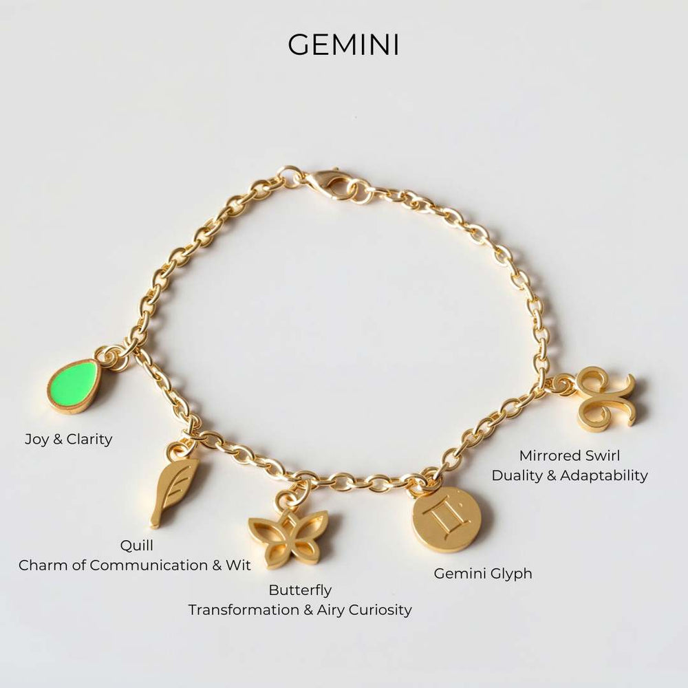 Gemini - Zodiac Bracelet - House Of Pehr - Image 4