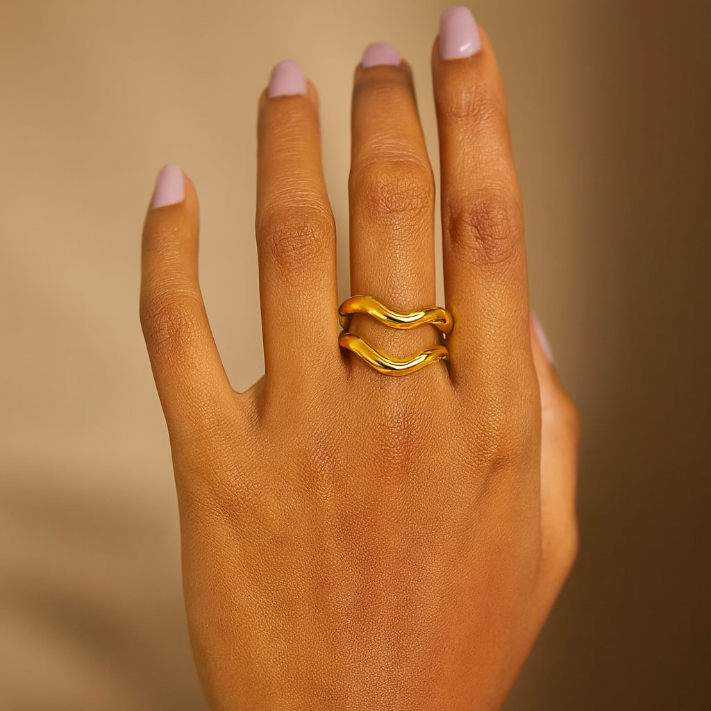 Ripple Ring Double