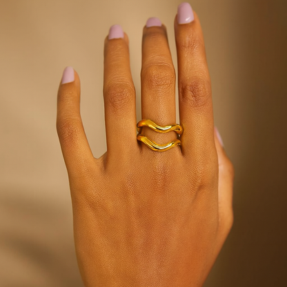 Ripple Ring Double