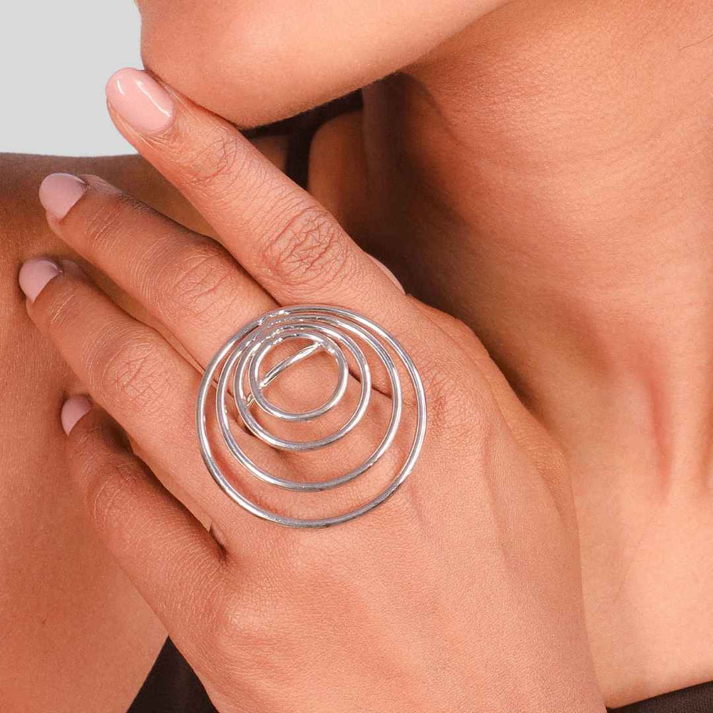 Circle of Life Ring Silver - House of Pehr - Image 6