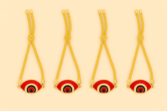 Charm Rakhi Bracelet (Set of 4)