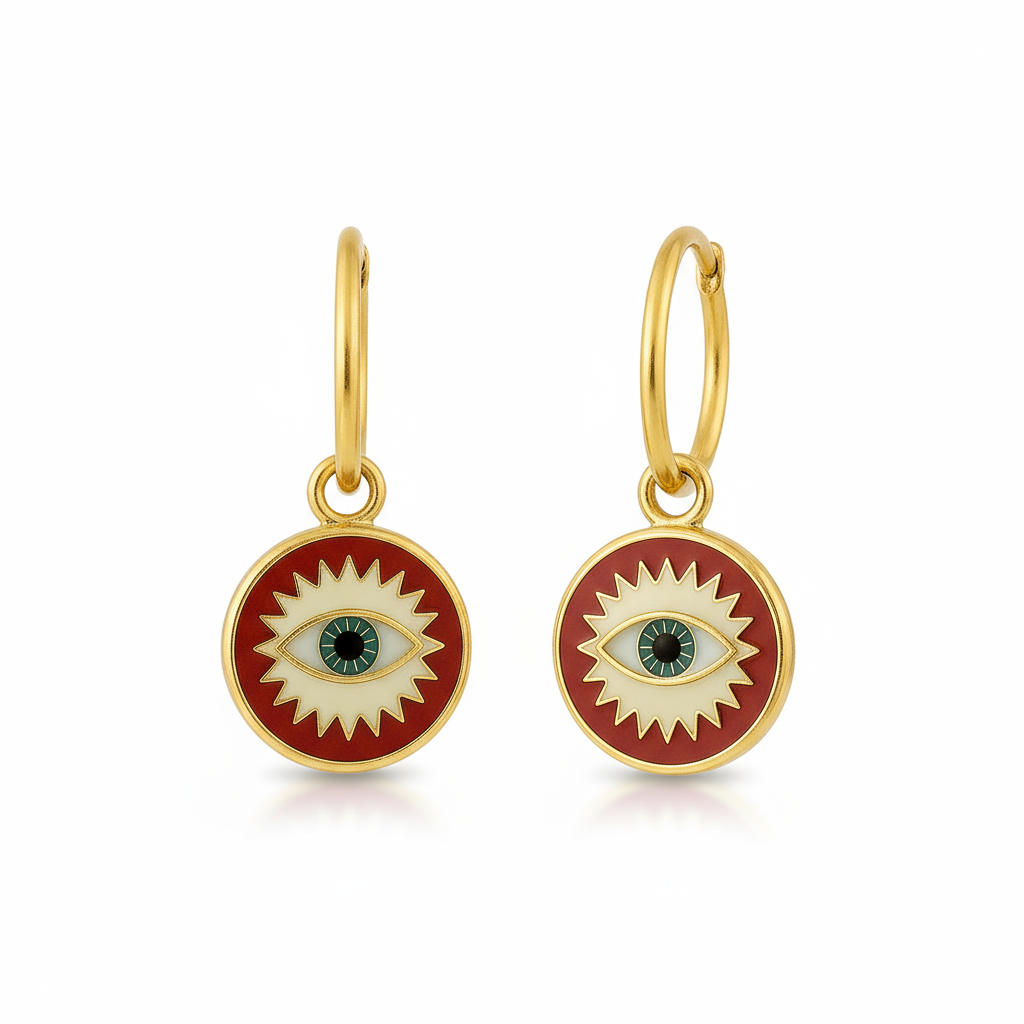 Evil Eye Earrings